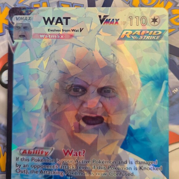 Wat lady Meme Pokemon Card - Picture 8 of 10